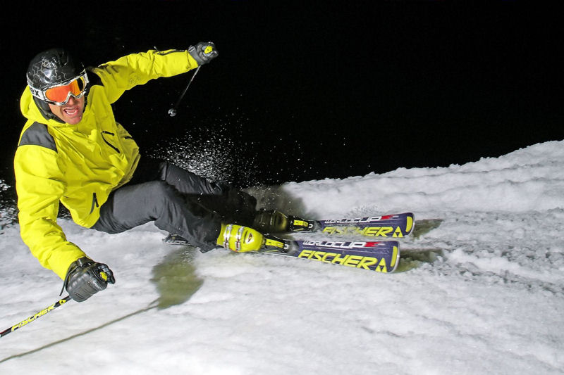 Wintersport - Skifahrer